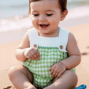 Pelele bombacho cuadros fluor familia catanzaro ver0932 desde 1 m hasta 24 meses