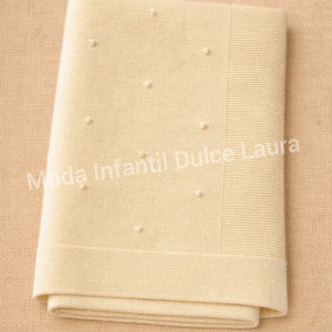 Toquilla hilo topitos amarilla MT1002