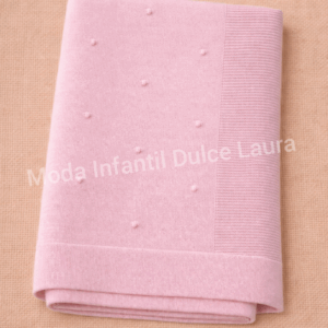 Toquilla hilo topitos rosa MT1002