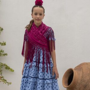 Vestido flamenca modelo Candela 8 años