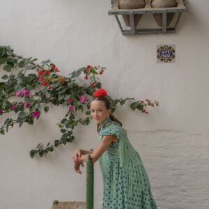 Vestido flamenca modelo Volandera desde 2 hasta 6 años