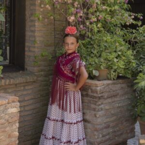 Vestido de flamenca modelo bravia desde 2 hasta 6 años