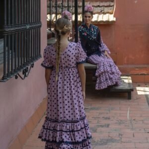 Vestido de flamenca modelo llamarada desde 2 hasta 6 años