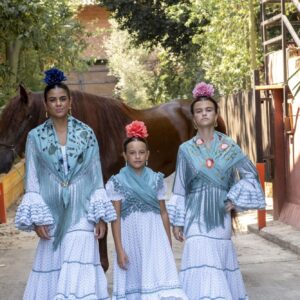 Vestido de flamenca modelo Rosal desde 34 hasta 46