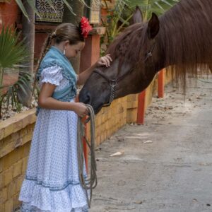 Vestido de flamenca modelo Gitana desde 2 hasta 6 años
