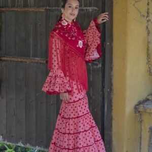Vestido de flamenca modelo Rocina desde 10 hasta 14 años