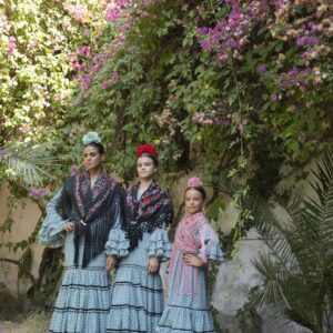 Vestido de flamenca modelo Milagrosa desde 10 hasta 14 años