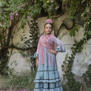 Vestido de flamenca modelo Petenera desde 2 hasta 6 años