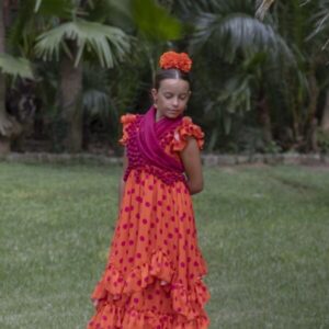 Vestido de flamenca modelo Pentecostés desde 2 hasta 6 años