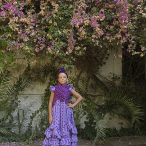 Vestido de flamenca modelo Canastera desde 2 hasta 6 años