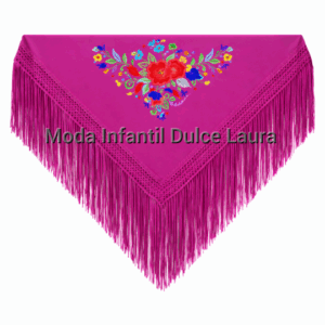 Mantoncillo bordado infantil variedad colores