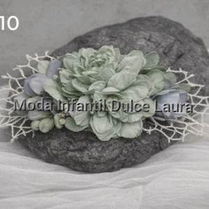 Prendido ceremonia flores verde 0510