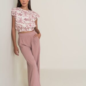 Pantalón rosa liso ELE.O desde 8 años hastatalla M