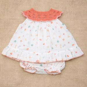 Jesusito con braguita modelo sirenas 26130 desde 0 hasta 12 meses