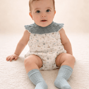 Pelele bruma verde empolvado 26409 desde 0 meses hasta 12 meses