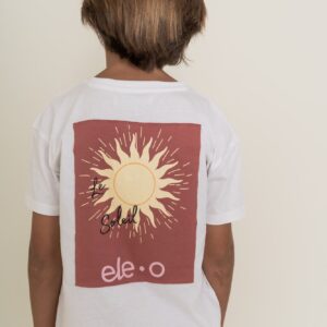 Conjunto camiseta blanca le soleil rosa y pantalón corto desde 2 años hasta 14 años 241070701