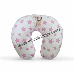 Cojin de lactancia rosa de minnie mouse