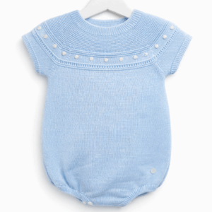 Pelele hilo azul desde 0 hasta 12 meses P1301