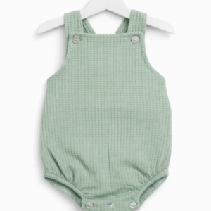 Pelele algodón verde desde 1 hasta 12 meses T1500