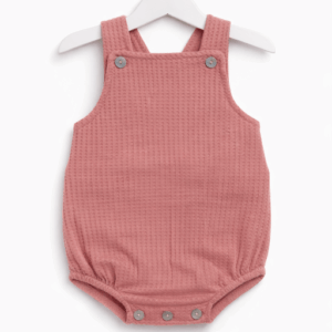 Pelele algodón rosa maquillaje desde 1 hasta 12 meses T1500