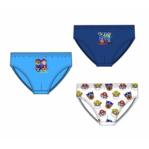 Pack 3 slip patrulla canina desde 2 hasta 8 años