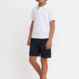 Bermuda corta azul marino desde 2 hasta 12 años 241400601