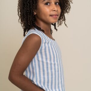 Conjunto top pantalón rayas azules desde 8 años hasta xxs 240070912