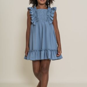 Vestido azul esde 5 hasta 10 años 240062310