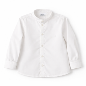 Camisa manga larga beige desde 9 meses hasta 36 meses 242110401