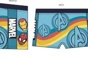 Boxer baño Avengers azul desde 4 hasta 10 años EZ18181
