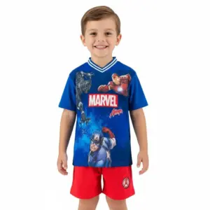 Conjunto Avengers azul desde 4 hasta 10 años EZ10149