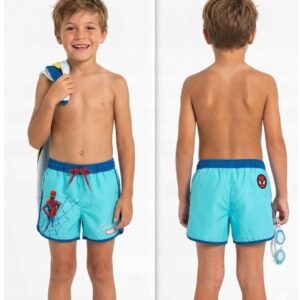 Bañador pantalón spiderman celeste desde 3 hasta 8 años EZ18164