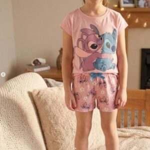 Pijama Stitch rosa desde 10 hasta 16 años EZ23003