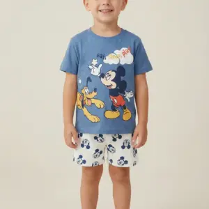 Pijama Mickey azul desde 12 hasta 36 meses EZ03018
