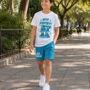 Conjunto six seven azul desde 4 años hasta 12 años